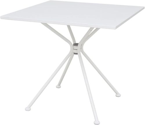 Siena Garden Tisch Belo 80 x 80 cm weiß